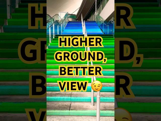 Stairway to stunning  Las Vegas Strip #travel #lasvegas #colors #views #beautiful #vegaslife #fun