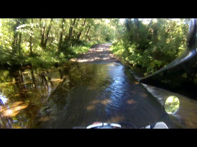 Fording the River Lynher Near Altarnun in Cornwall