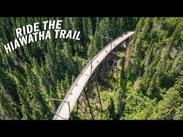 The HIAWATHA TRAIL | America's Most UNIQUE Bike Ride