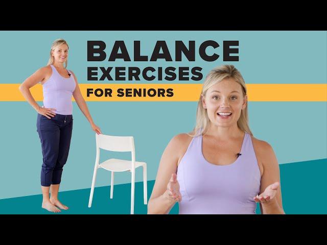 Balance Exercises for Seniors