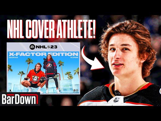 TREVOR ZEGRAS REACTS TO BEING NAMED THE NHL23 COVER ATHLETE