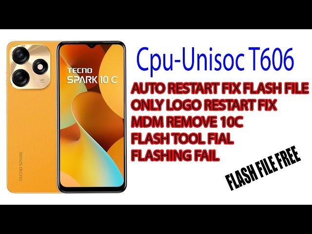 Tecno spark 10C ki5K Flash file