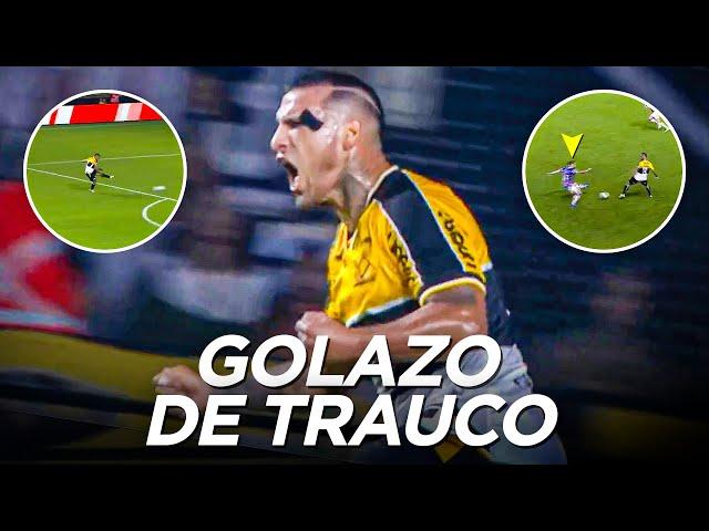 GOLAZO DE MIGUEL TRAUCO EN BRASIL HUACHA, RULETA Y VOLEA EN EL EMPATE DE CRICIÚMA