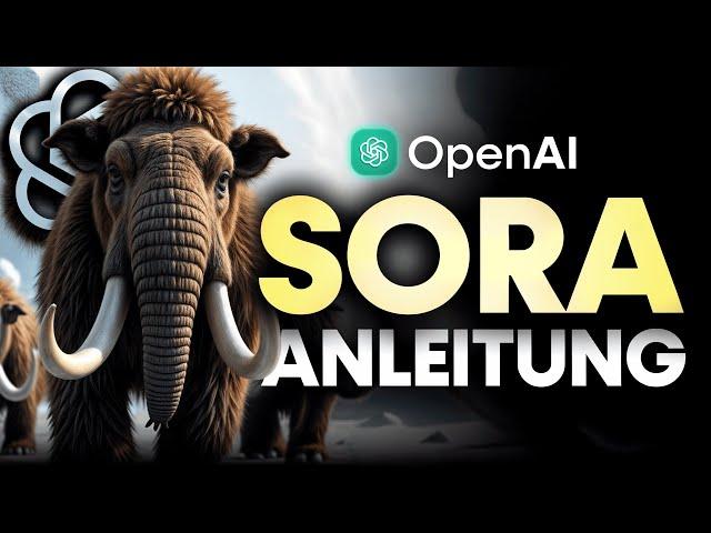 KRASS: Das kann SORA - OpenAIs Sora GETESTET! So NUTZT du Sora-Turbo! (Sora Tutorial Deutsch)