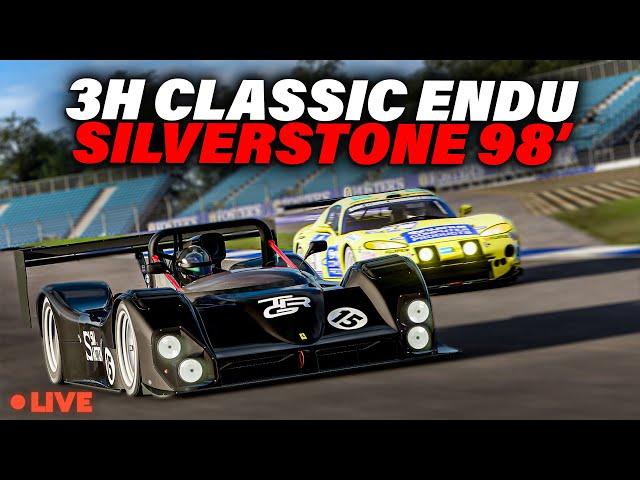 Silverstones bestes Layout! 3h Classic Endurance 98' | !discord !shop