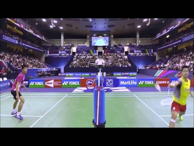 Wang Zhengming vs Chou Tien Chen French Open 2014 amazing men's singels final highlights