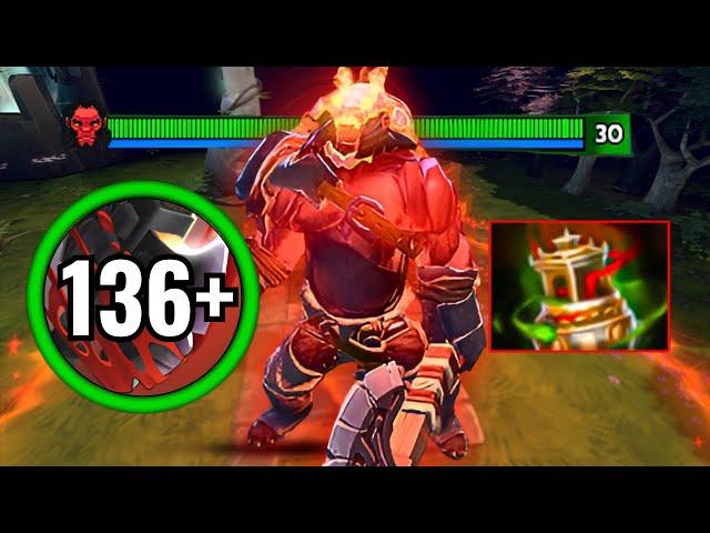 +136 Stacks Culling Blade Axe Mid Spirit Vessel Build 58Kills No Mercy Rampage Dota 2