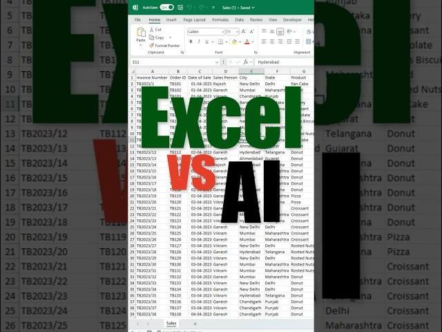 Excel vs AI: Who Wins? AI is powerful, but can it replace Excel? Let’s find out! #excel #ai