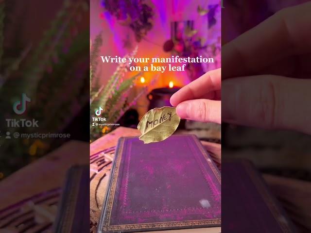 Witchcraft: the easiest way to manifest whatever  you want