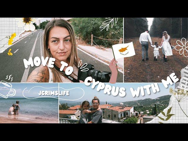 MOVE TO CYPRUS WITH ME Family Military Overseas Move March Out Clean UK 2023 New life ahead Vlog