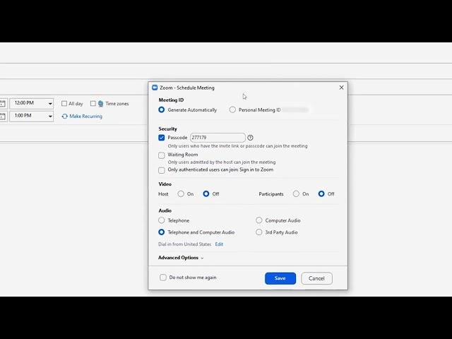 How to Schedule a Zoom Meeting Directly in Outlook