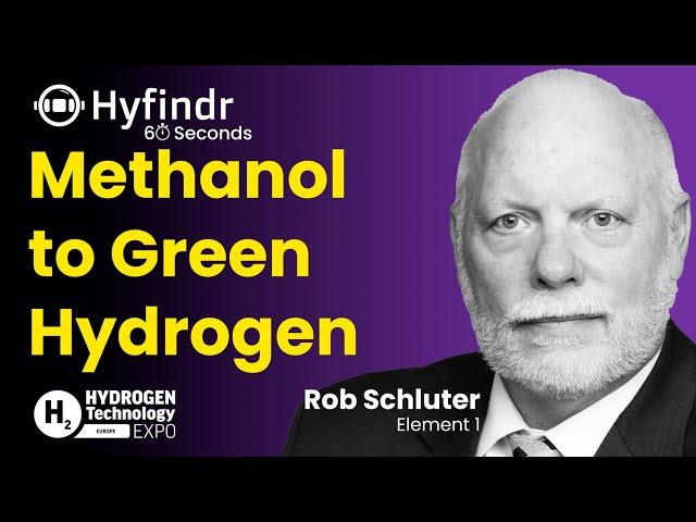 Hyfindr 60 Seconds - Methanol to Green Hydrogen - Element1