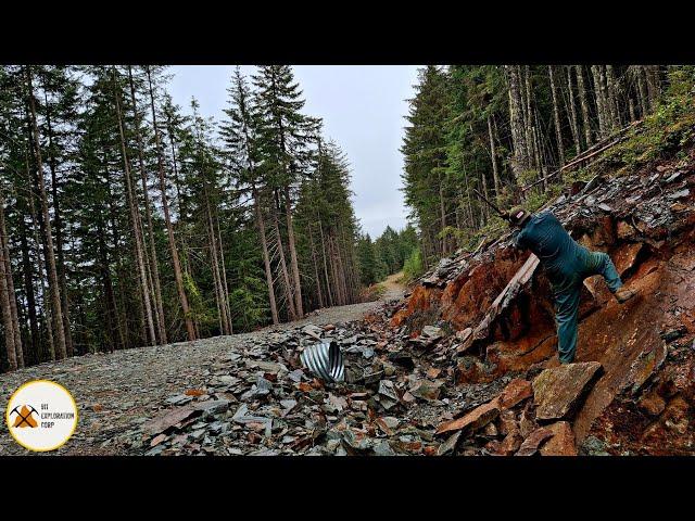 Breaking Up High Grade Rocks With Rich Mineralization!