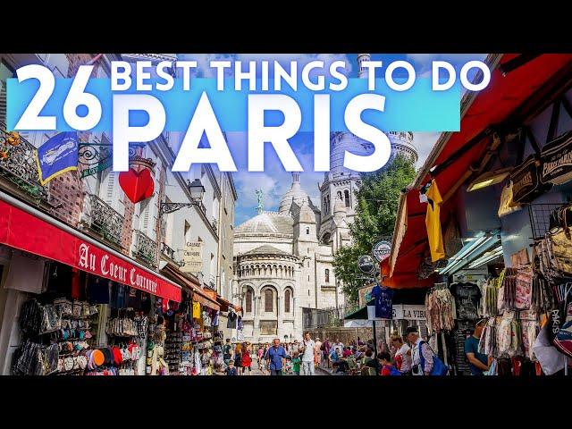 Best Things To Do in Paris France 2024 4K