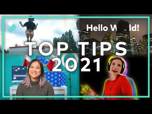 TOP Tips of 2021 | Wondershare Filmora X