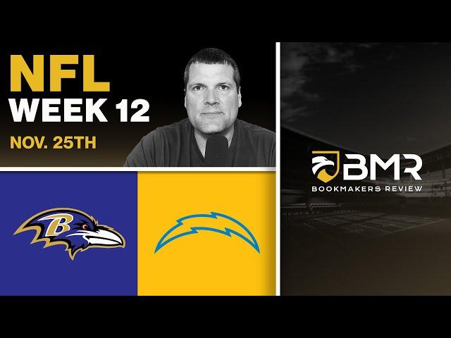 Ravens vs. Chargers | Week 12 Monday Night Football Best Bets by Donnie RightSide (Nov. 25th)