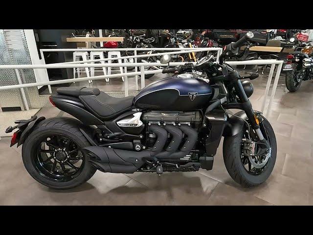 New 2025 Triumph Rocket 3 Storm R Motorcycle For Sale In Lakeville, MN