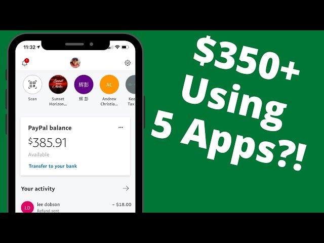 5 Free Apps You Can Make $350+ With! (Money Making Apps 2020)