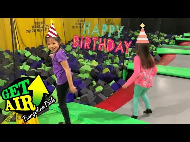 Get Air, Indoor trampoline park! | Nguyening Smiles