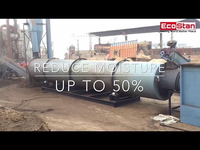 ECOSTAN® Rotary Drum Dryer, Rotary Dryer, Sawdust Dryer Call @ +91-99140-33800, +91-99140-33500