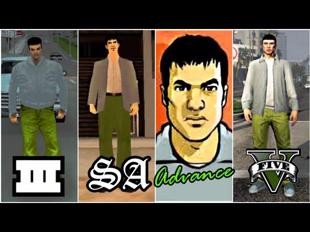 Evolution of MIKE(from GTA Advance) in GTA Games | MIKE Visits Every GTA MAP | 2001-2021