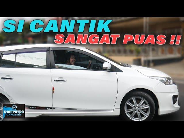 PUTIH SEPERTI SALJU TOYOTA YARIS FULL DETAILING