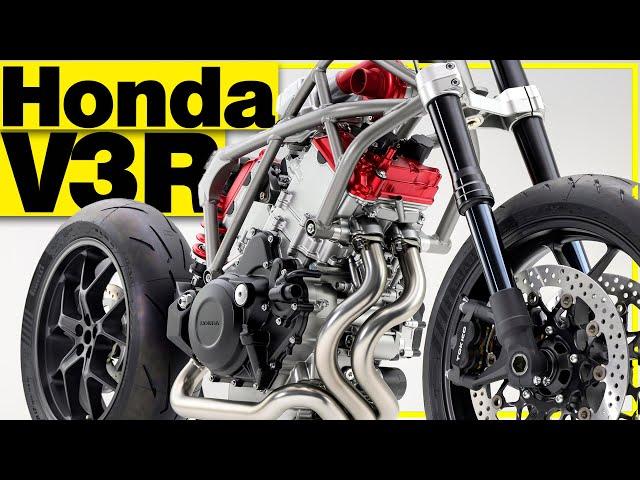 Honda V3R kommt mit neuem V3-Motor und Kompressor – alle Infos zur neuen Maschine