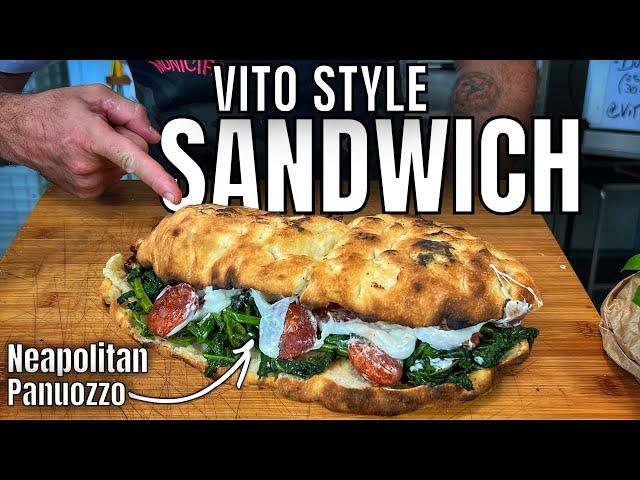 Vito Style Neapolitan Panuozzo - Sandwich Next Level Recipe