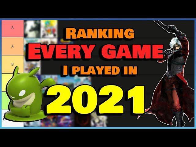 Ranking Every Game I Played in 2021