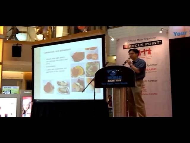 "Food For Your Eyes"  by Associate Prof. Dr Kenneth Fong