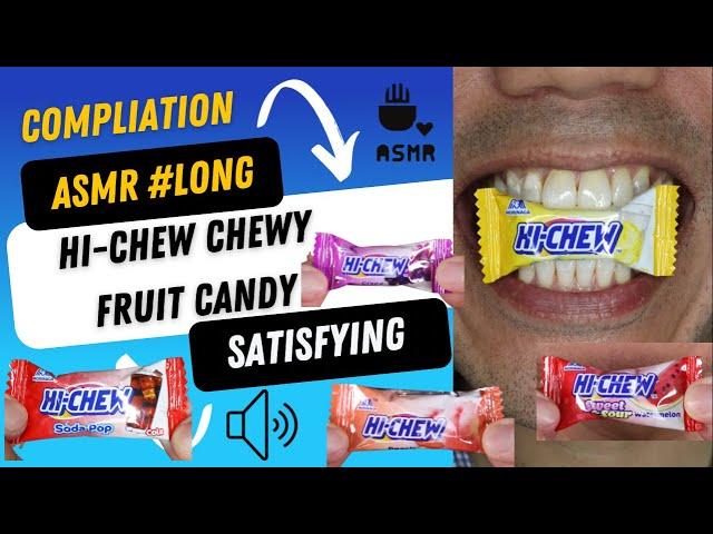 HI-CHEW Chewy Fruit Candy ASMR #long #asmrcompilation #asmr @DoctorTristanPeh