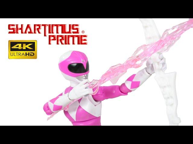 MMPR Pink Ranger Lightening Collection Power Rangers 6 Inch Action Figure 4K Mini Review