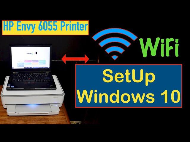 HP Envy 6055, 6055e SetUp Windows 10, Review !!