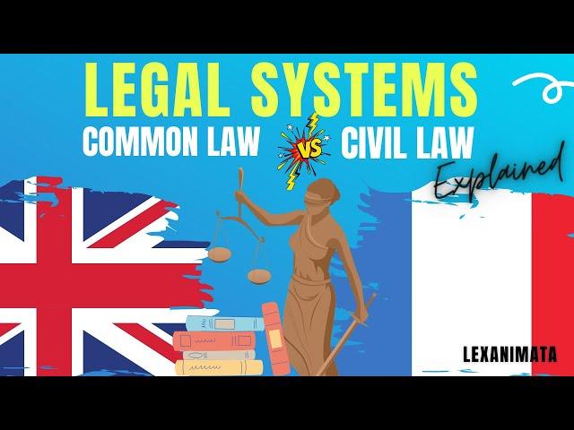 Common Law vs Civil Law, Legal Systems explained