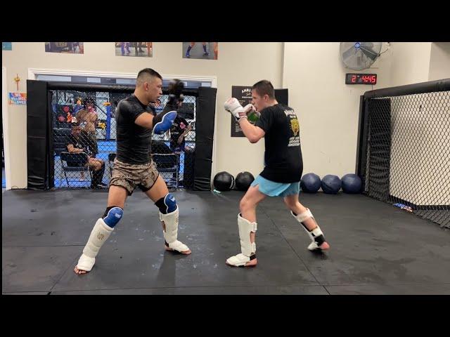 Entertaining MMA Sparring