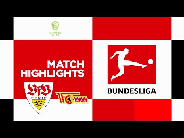 VfB Stuttgart-Union Berlin - Bundesliga 2024/2025 - Highlights