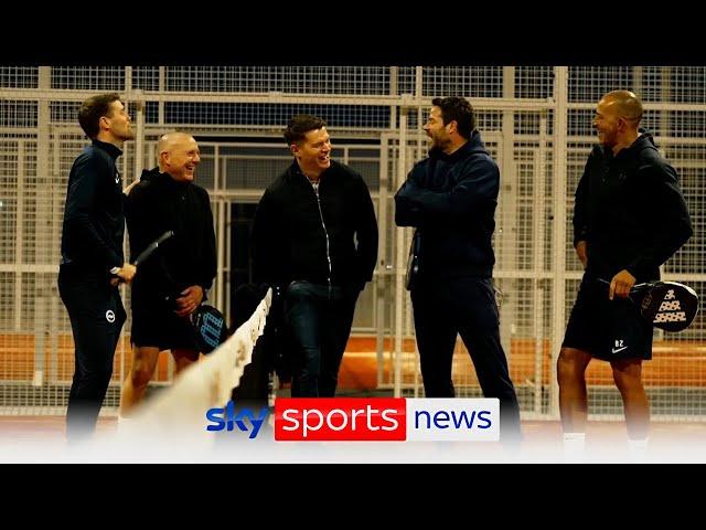 The Big Padel Match: Fabian Hurzeler and Paul Barber face Jamie Redknapp and Bobby Zamora