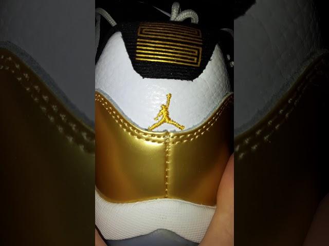 Gold Jordan 11 review (ioffer.com)