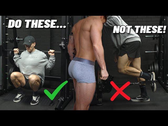 The BEST Butt Exercises For Men (the ONLY 4 You Need!)