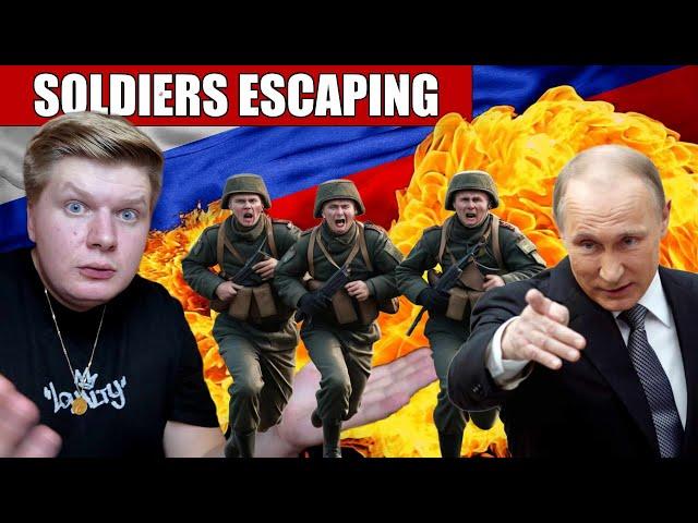 PUTINS SOLDIERS RUNNING AWAY FROM BASES