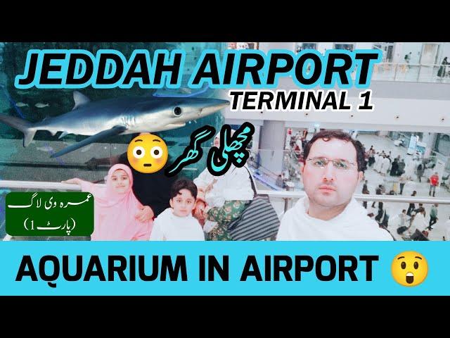 Jeddah Airport Terminal 1 | Jeddah Airport Aquarium | King Abdulaziz Airport Terminal | Aquarium