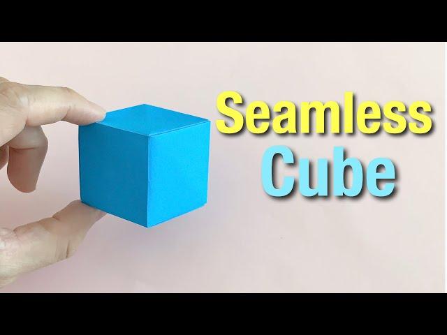 Origami Seamless Cube Easy