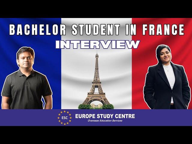 Student Review / Testimonial - Europe Study Centre's Bachelor (Management) Student in France-