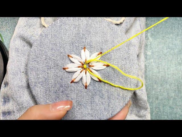 Quick and Easy Flower Embroidery Tutorial for Absolute Beginners