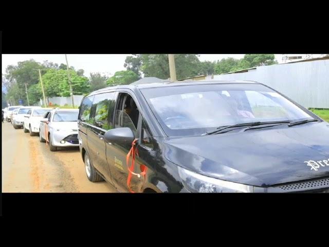 CONVOY OF THE LATE RTD SENIOR CHIEF MZEE JUSTIN MASESE MOCHECHE,HSC