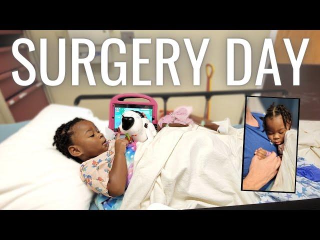 SURGERY DAY | Toddler Tonsillectomy & Recovery!