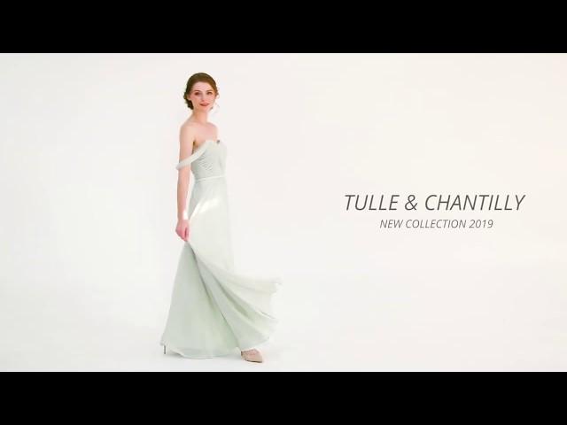 2019 New Arrival - Tulle & Chantilly Mist Bridesmaid Dress TBQP464