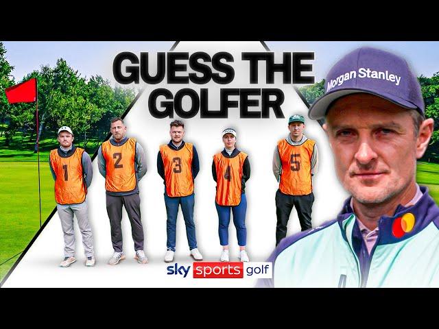 GUESS THE PRO GOLFER with Justin Rose | Pick The Pro