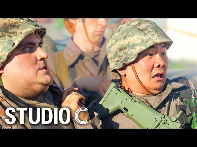 Steven He Battles BTS in WWIII - Studio C