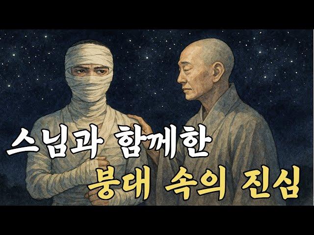 스님과 함께한 붕대 속의 진심 야담l민담l옛날이야기l재미있는이야기l전설l전설이야기